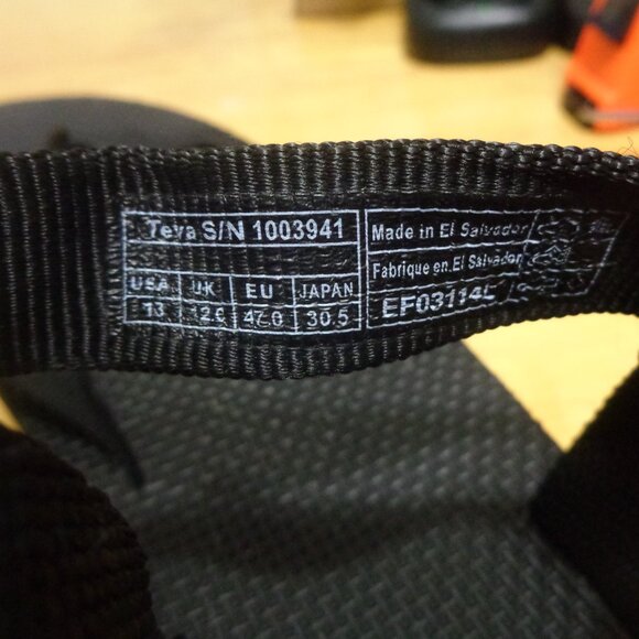 Teva Original Sandal Mens Sz 13 - Picture 4 of 7